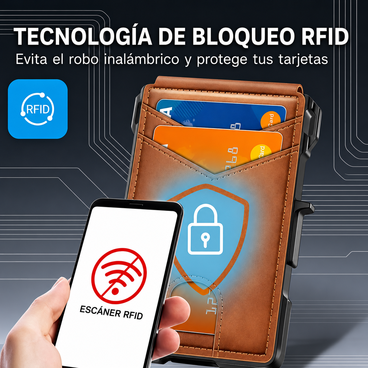 Bloqueo RFID