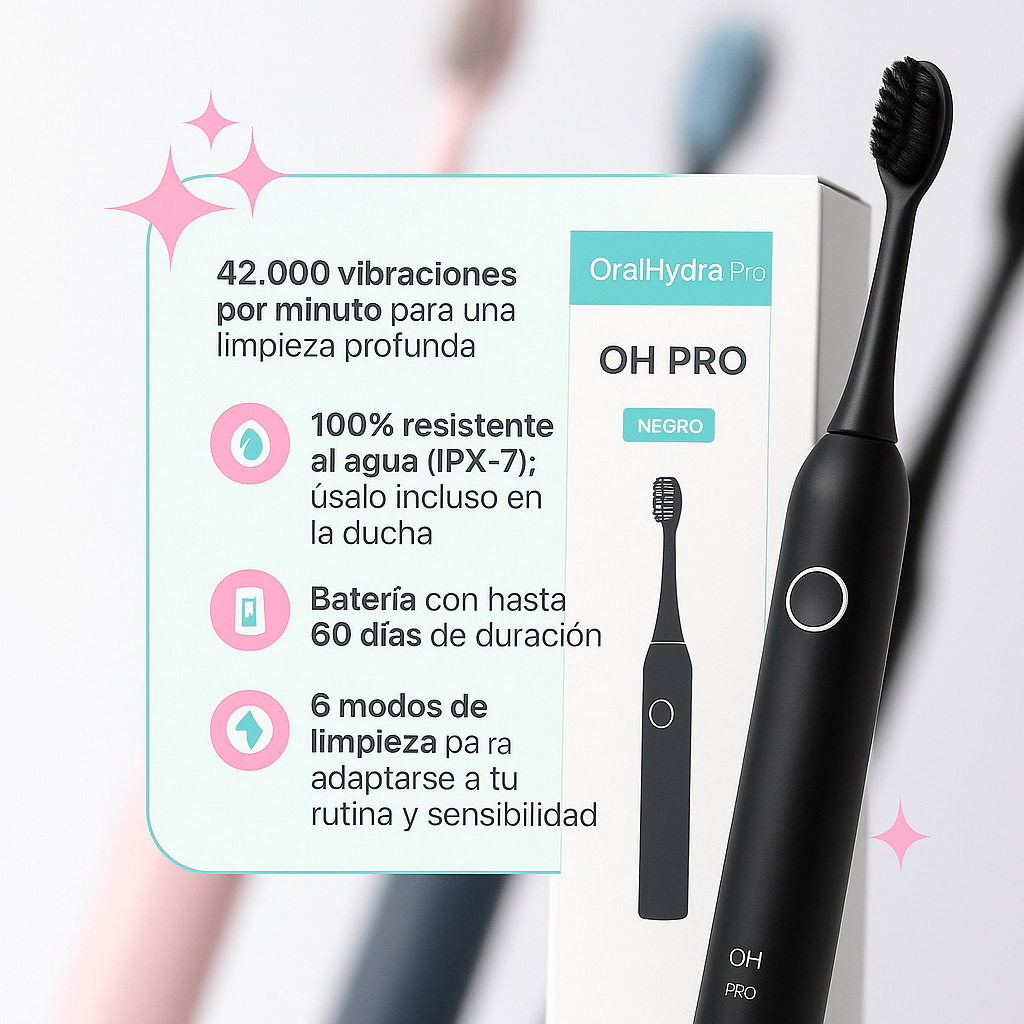 Compre 1 Llévate 2 - Cepillo de Dientes Eléctrico OralHydra Pro®