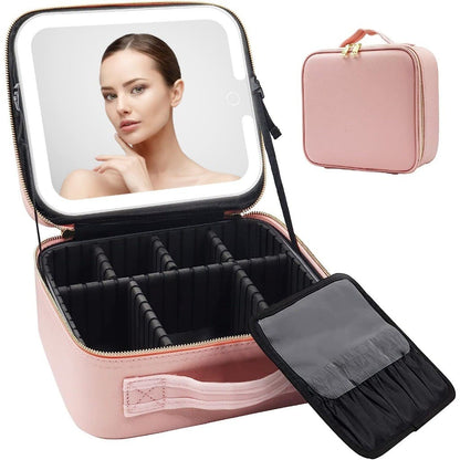 Estuche Luminaire Pro – Espejo LED de Belleza