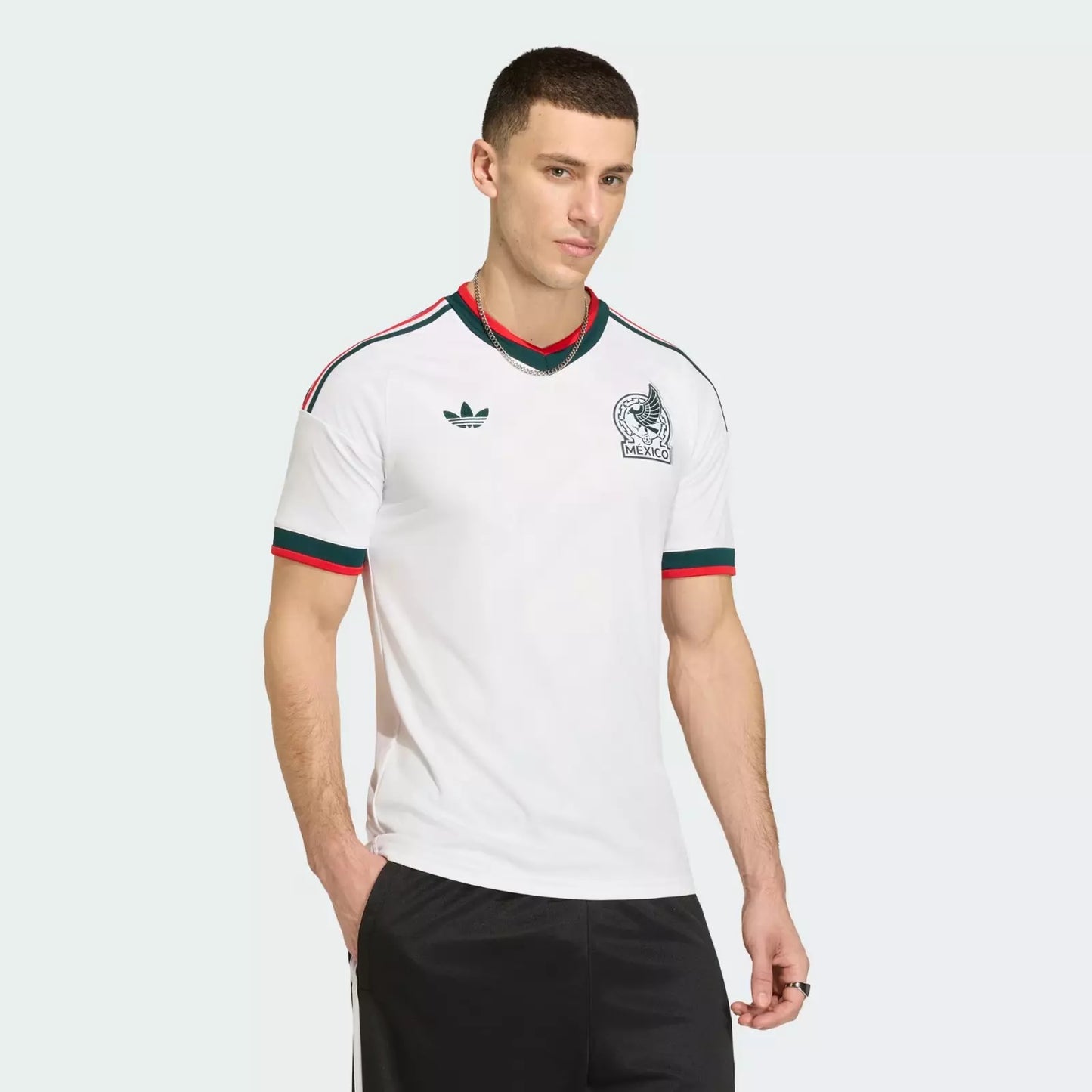 Kit Mundial | Camiseta Oficial de La Selección México Blanco + Gorra de Regalo