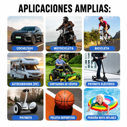 Inflador De Llantas Portatil Digital Recargable [ULTIMAS UNIDADES]