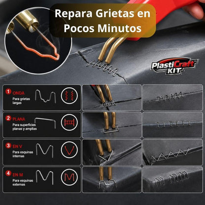 PlastiCraft™ KIT- Repara Plásticos Rotos y Evita Costosas Reparaciones
