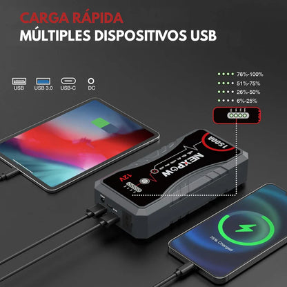 Super Arrancador de Baterías 12V PowerShield™