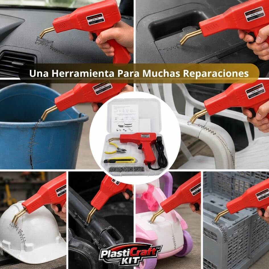 PlastiCraft™ KIT- Repara Plásticos Rotos y Evita Costosas Reparaciones