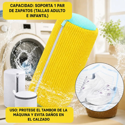 CleanShoes System™ — Bolsa Lavatenis + 8 Bolsas Organizadoras