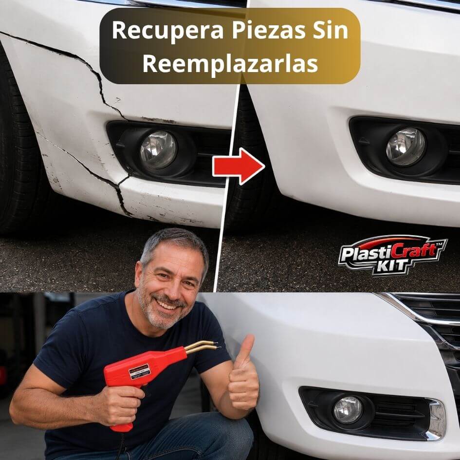 PlastiCraft™ KIT- Repara Plásticos Rotos y Evita Costosas Reparaciones