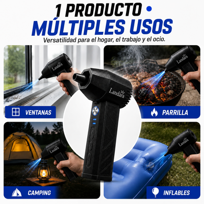 COMBO ESPECIAL: Parrilla Portátil Plegable de Acero™ + Soplador de Aire de Regalo [ÚLTIMAS UNIDADES]