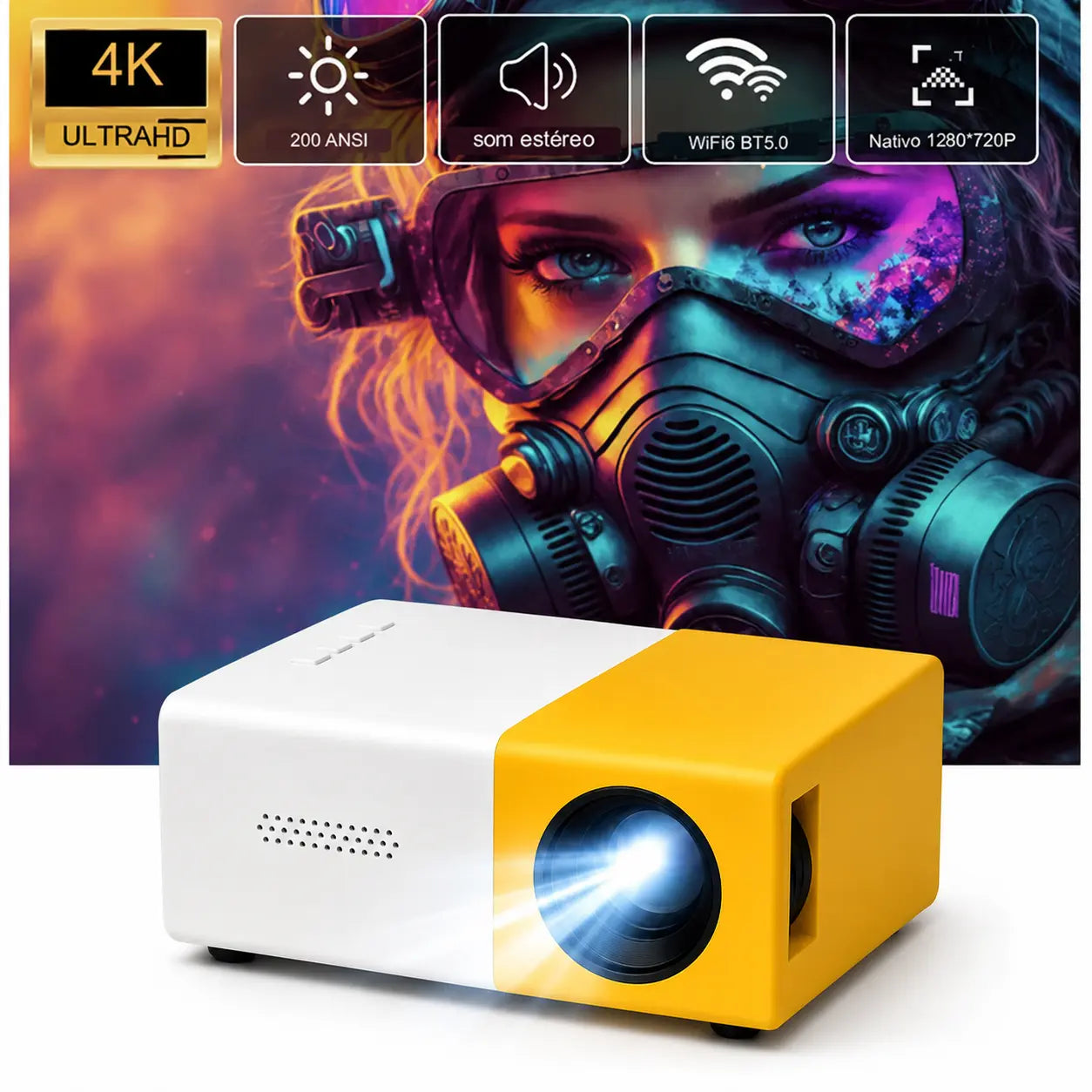 Mini Proyector Portátil CineMax™ [ÚLTIMAS UNIDADES]