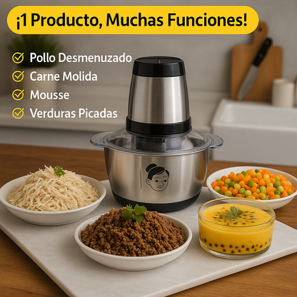 TurboChef Pro™ Triturador Eléctrico Multifuncional [ÚLTIMAS UNIDADES]