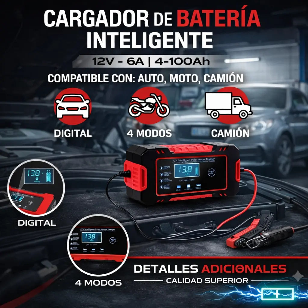 Super Arrancador de Baterías 12V PowerShield™