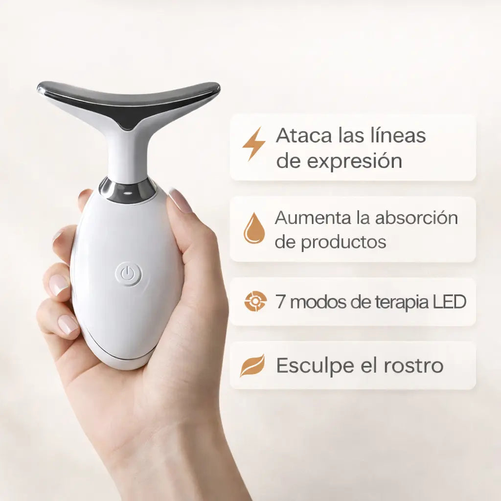 Cepillo Alisador Profesional 3 en 1 + Masajeador Facial PrimeLiss™ [ULTIMAS UNIDADES]