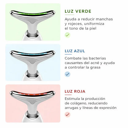 Cepillo Alisador Profesional 3 en 1 + Masajeador Facial PrimeLiss™ [ULTIMAS UNIDADES]