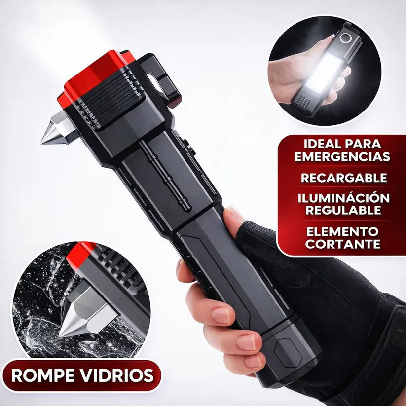 Monocular HD Ultra Zoom con Trípode + Linterna Táctica Multifuncional Titanium™