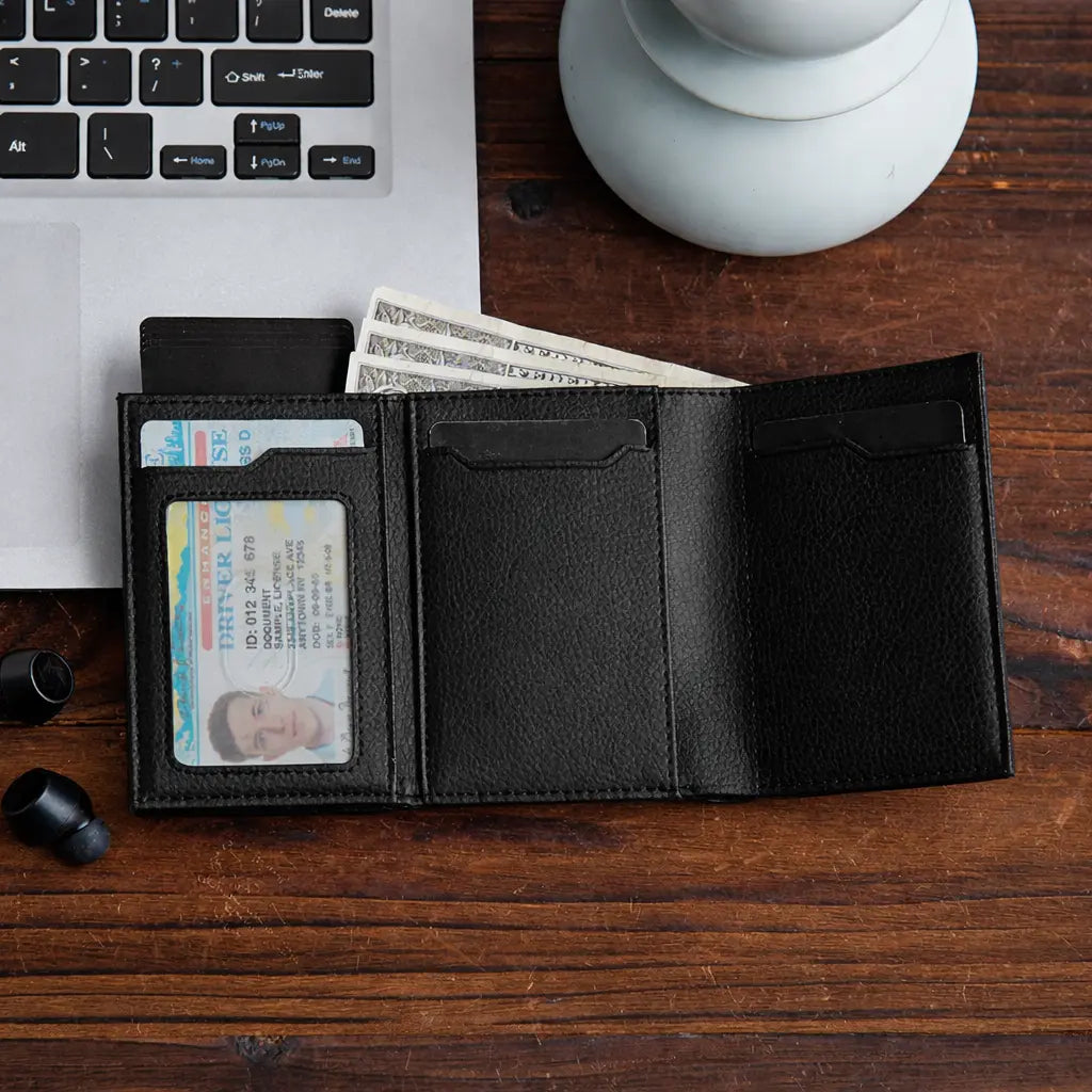 Compre 1 Llévate 2 - Cartera Antirrobo Proteccion RFID SecureWallet™
