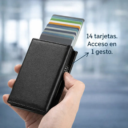 Compre 1 Llévate 2 - Cartera Antirrobo Proteccion RFID SecureWallet™