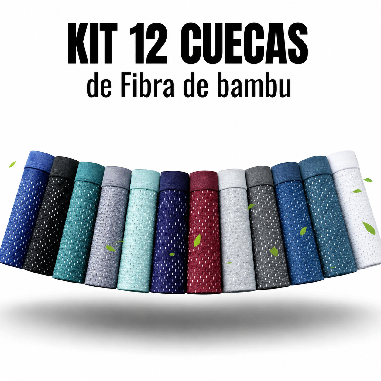 Kit 12 Boxers Microfibra Transpirables ComfortMax™ [ÚLTIMAS UNIDADES]