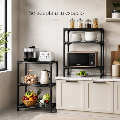 Estante Organizadora de Cocina 6 Niveles OrganiRack PRO™