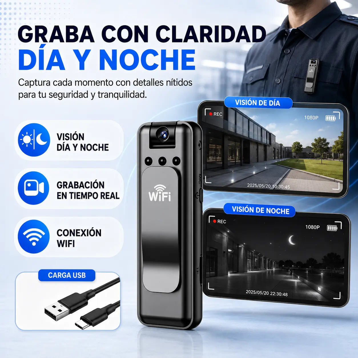 Repetidor WiFi Amplificador de Señal WIFIMAX™ + Cámara Corporal de Regalo [HASTA 3 KM DE SEÑAL] rascunho