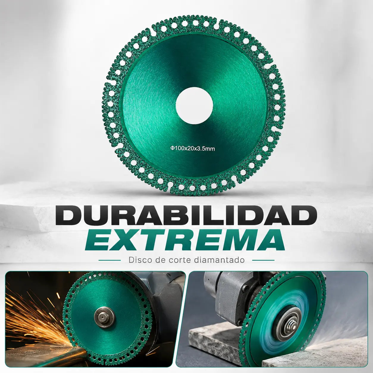 2 Discos de Corte de Diamante Indestructible | MaxCut