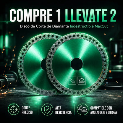 2 Discos de Corte de Diamante Indestructible | MaxCut