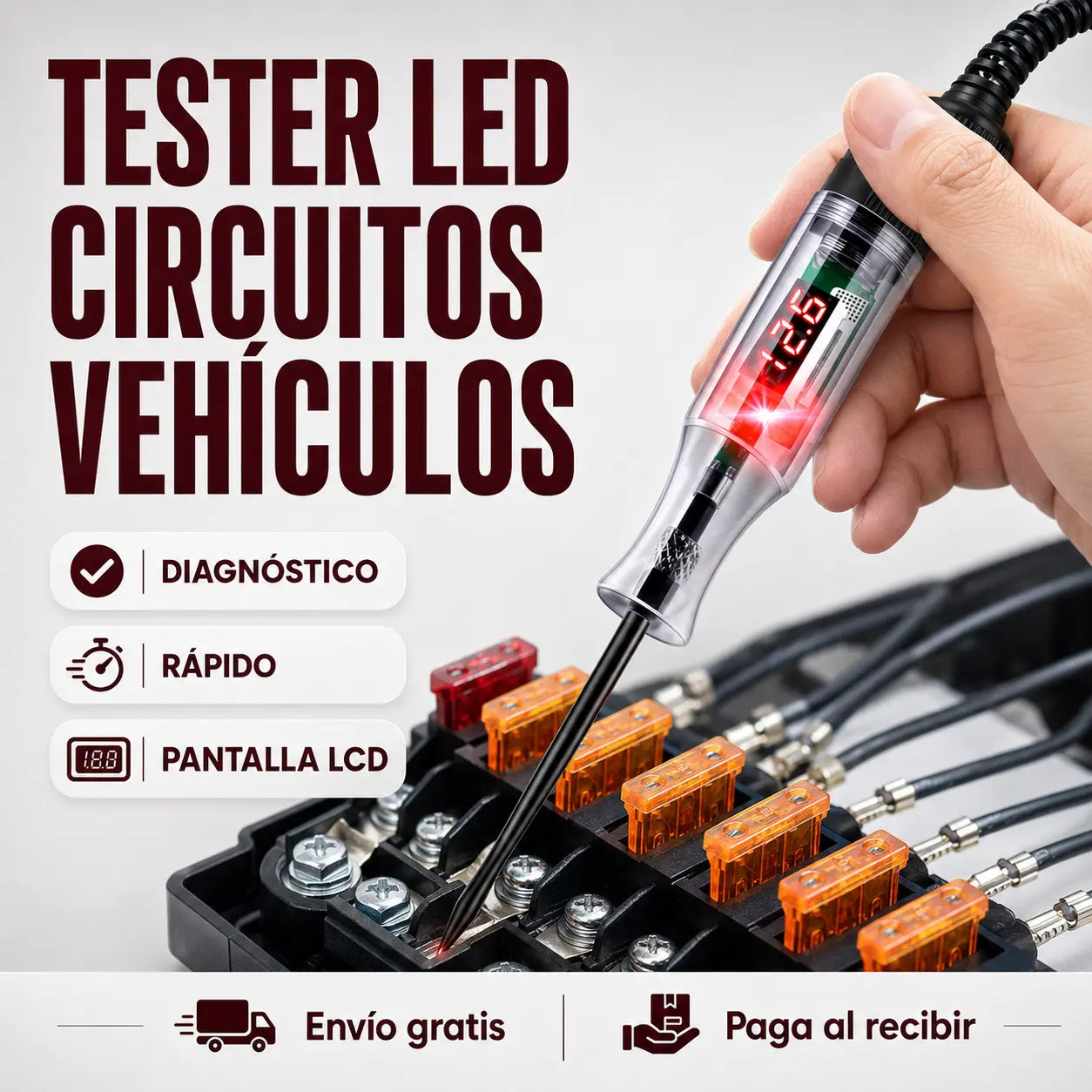 Tester LED de Circuitos Para Vehículos PowerMax™