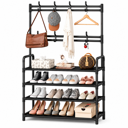 Closet Plegable Multiuso MaxCloset + Zapatero Perchero [ÚLTIMAS UNIDADES]