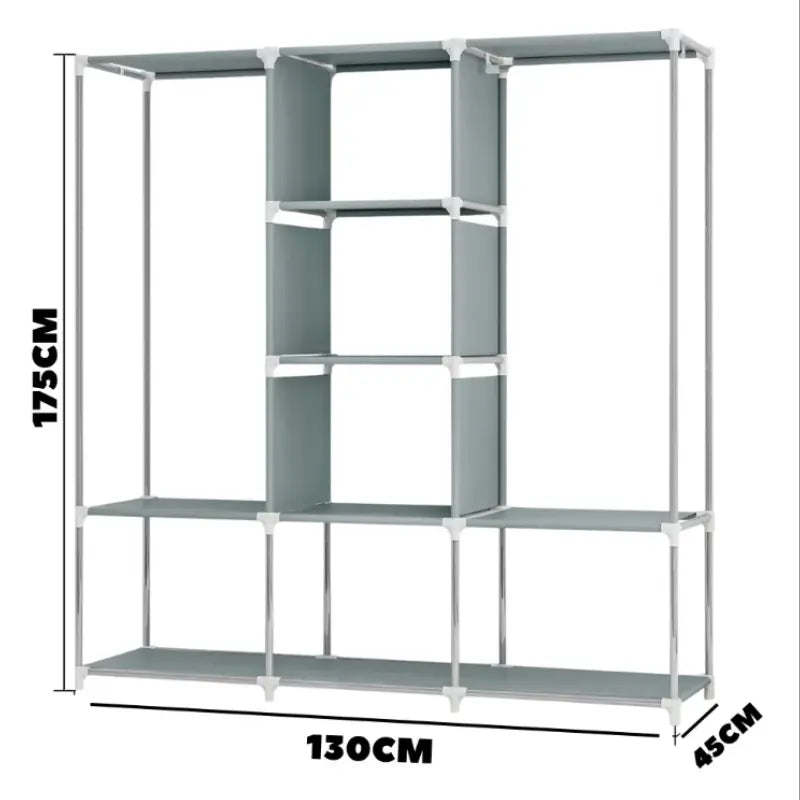 Closet Plegable Multiuso MaxCloset™ + 2 Tapetes Antiderrapantes y Impermeables [ÚLTIMAS UNIDADES]