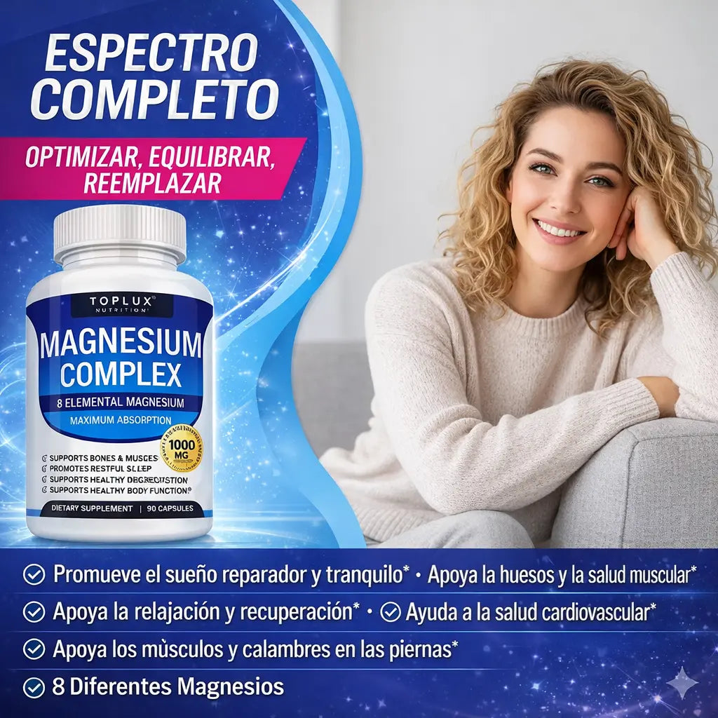 Compre 1 y Llévate 2 - Magnesium Complex 180 Cp Bioforce™