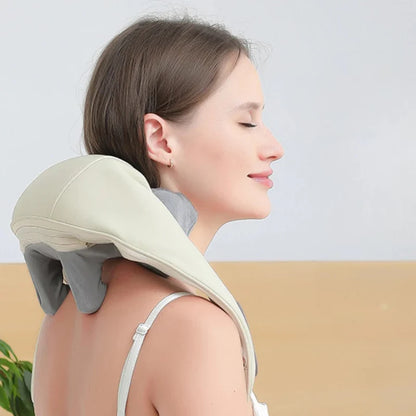 Masajeador Portátil Con Función De Calor Para Cuello y Hombros Comfortmax™