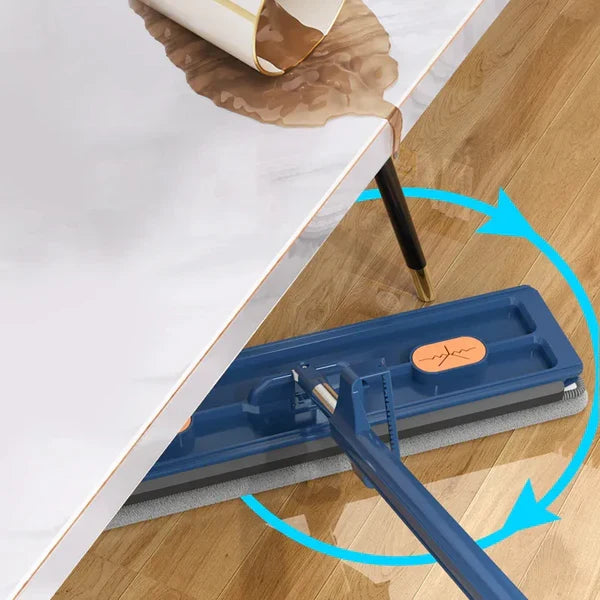 Trapeador Giratorio 360° con Paños de Microfibra - UltraSlim
