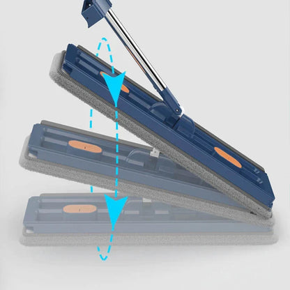 Trapeador Giratorio 360° con Paños de Microfibra - UltraSlim