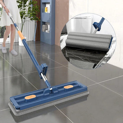 Trapeador Giratorio 360° con Paños de Microfibra - UltraSlim