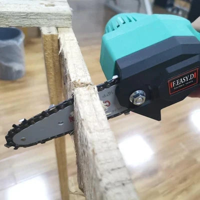 Mini Motosierra Recargable Portátil Makino™ + Baterías 48V de Regalo [CORTA TODO]