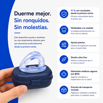 2x1 - SleepQuiet™ Dispositivo Anti-Ronquidos [ÚLTIMAS UNIDADES]