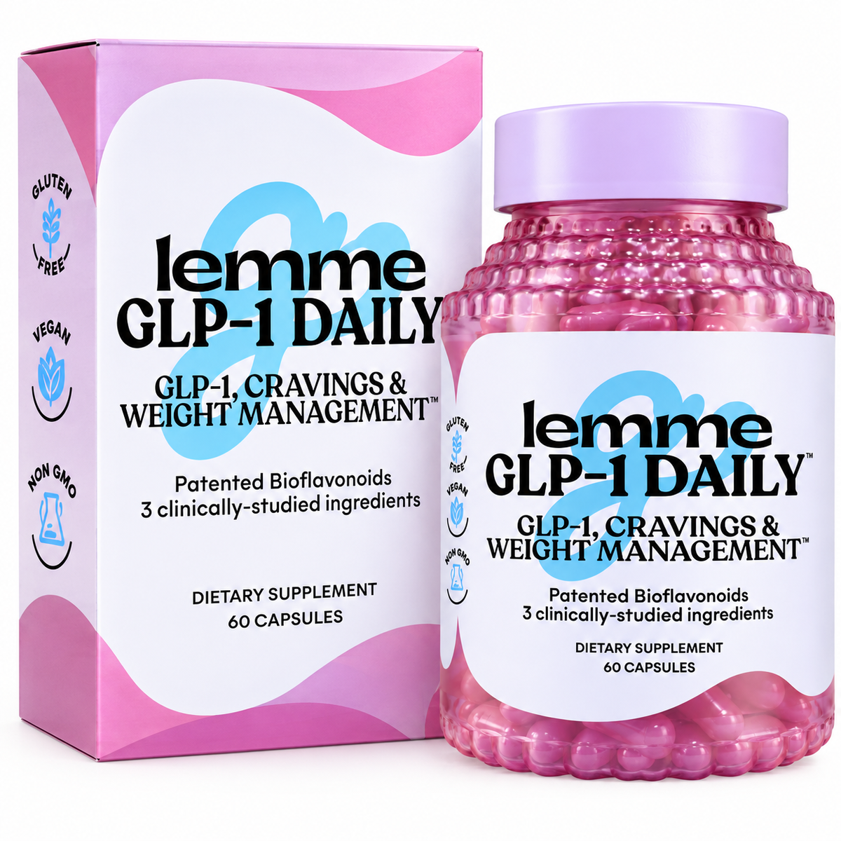 Compra 1 y Llévate 2 - Lemme GLP-1 Daily 60 cápsulas