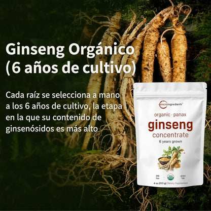 Compra 1 y Llévate 2 - Ginseng Orgánico 113 g