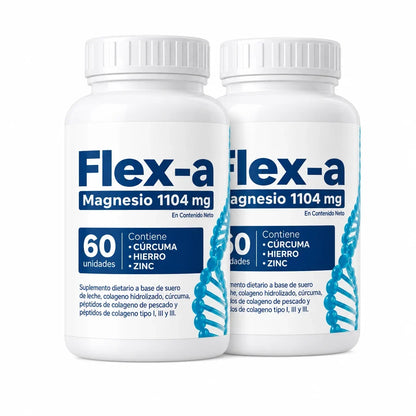 Compra 1 y Llévate 2 | Flex-a Magnesio para Articulaciones