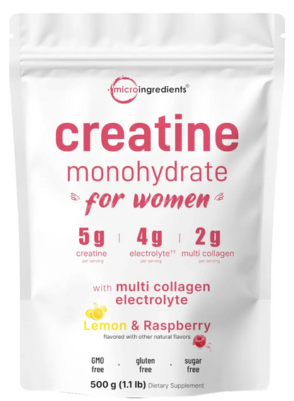 Compra 1 y Llévate 2 - Creatina Monohidratada para Mujer Micro Ingredients