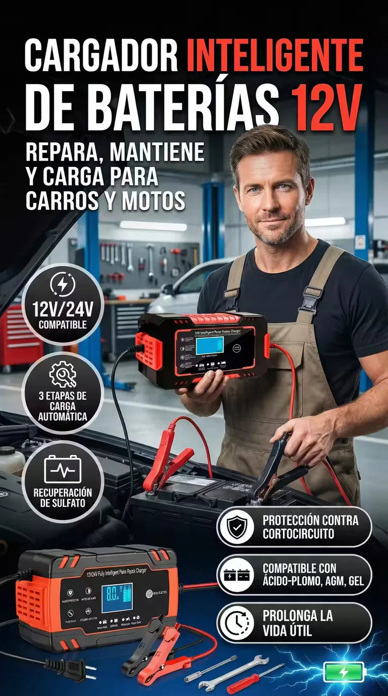 Super Iniciador Para Baterías 12V PowerShield™