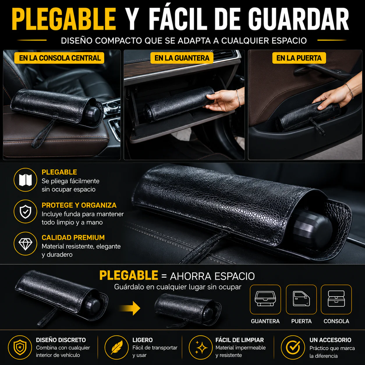 Compre 1 Llévate 2 - SombraDrive™ Parasol Plegable para Coche