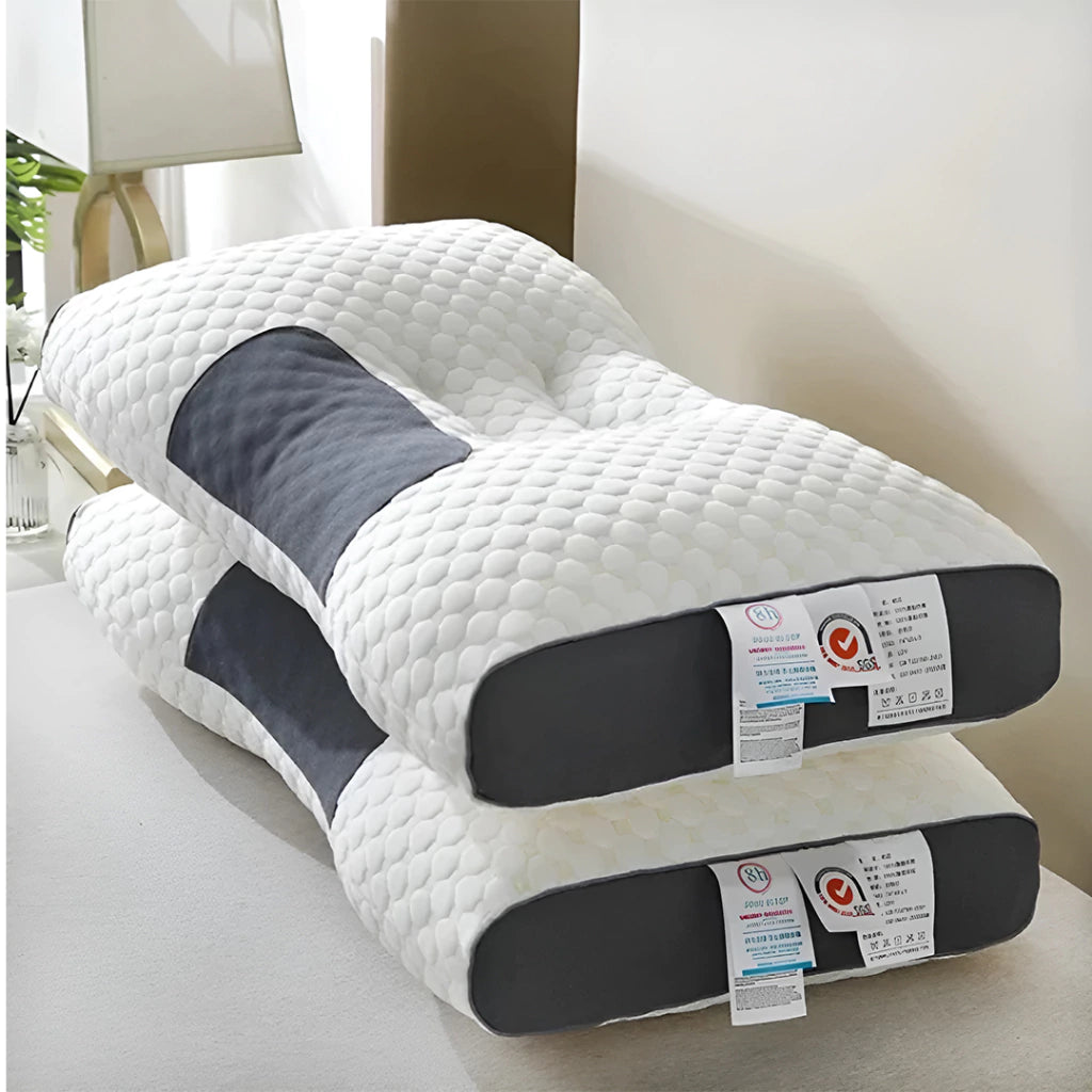 Almohada Cervical 3D Ortopédica ComfortMax™ | Dile Adiós al Dolor de Cuello